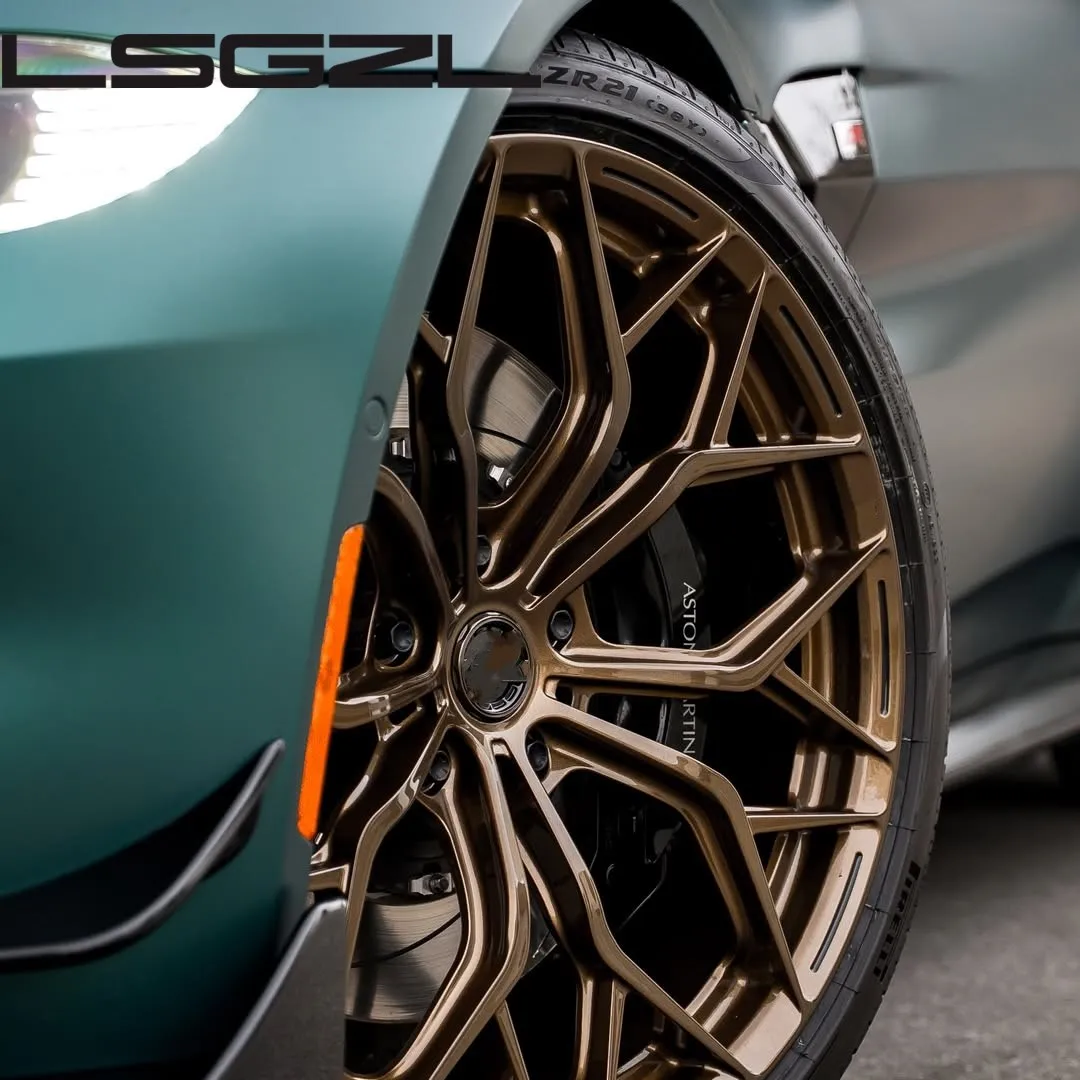 1 Pieza de Llanta Monobloque Forjada de Diseño Personalizado, Cóncava, 5x114.3 5x130, para BMW M3 M5 Ferrari Audi, Llanta de Aleación para Auto de 19, 20, 21 y 22 Pulgadas