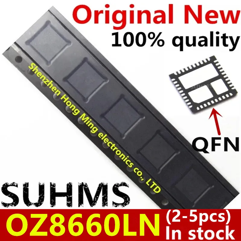 (2-5piece)100% New OZ8660LN 8660LN QFN-40 Chipset