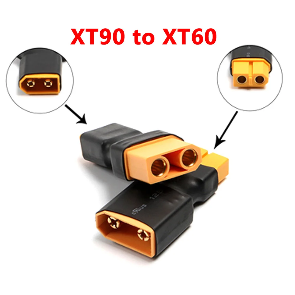 1pcs XT90 Plug Male / Female To XT60 Female / Male Connector Conversion Adapter No Wire for RC Airplane Quadcopter Parts