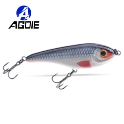 Agoie Slider Crankbaits Fishing Lure For Both Freshwater And Saltwater 68mm 9g Lifelike Action Sinking Minnow Wobbler Jerkbaits