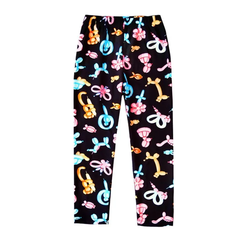 Fashionable and Versatile: Children's Cartoon Leggings, Slim Fit Long Pants (1-10 Years)