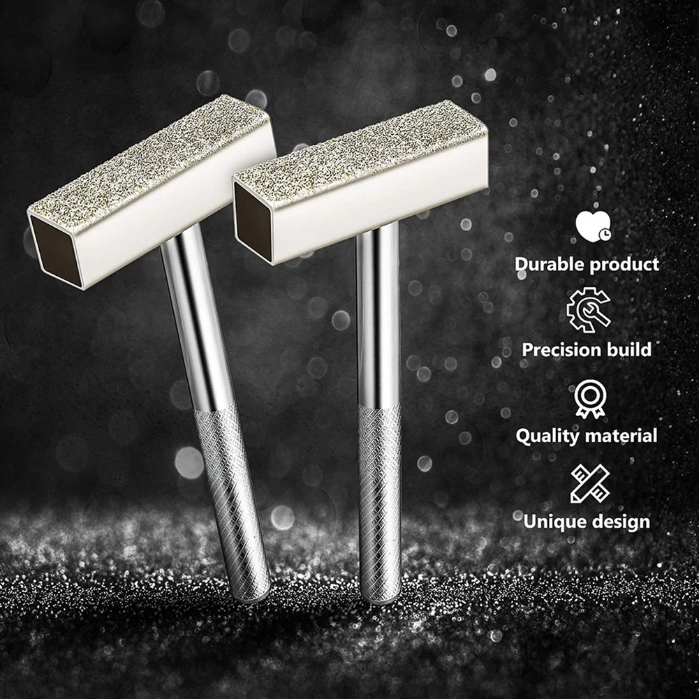 Disque de ponçage en pierre diamantée, meuleuse de banc, commode, outil électrique, 2 pièces