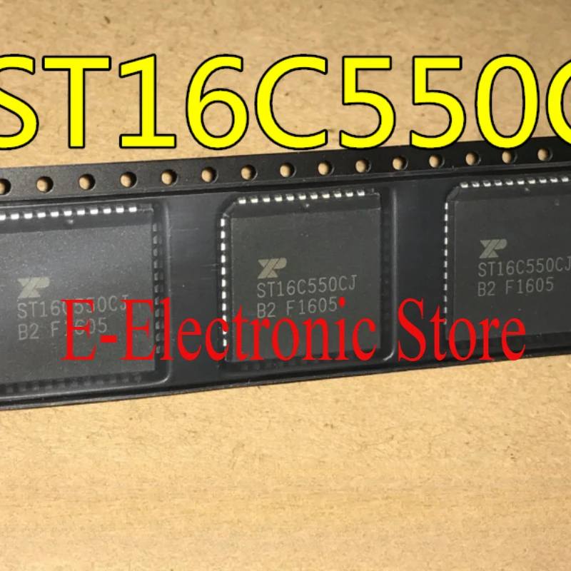 

5PCS/LOT ST16C550CJ44TR ST16C550CJ UART with 16-Byte FIFOs PLCC44 ST16C550CQ48-F QFP48