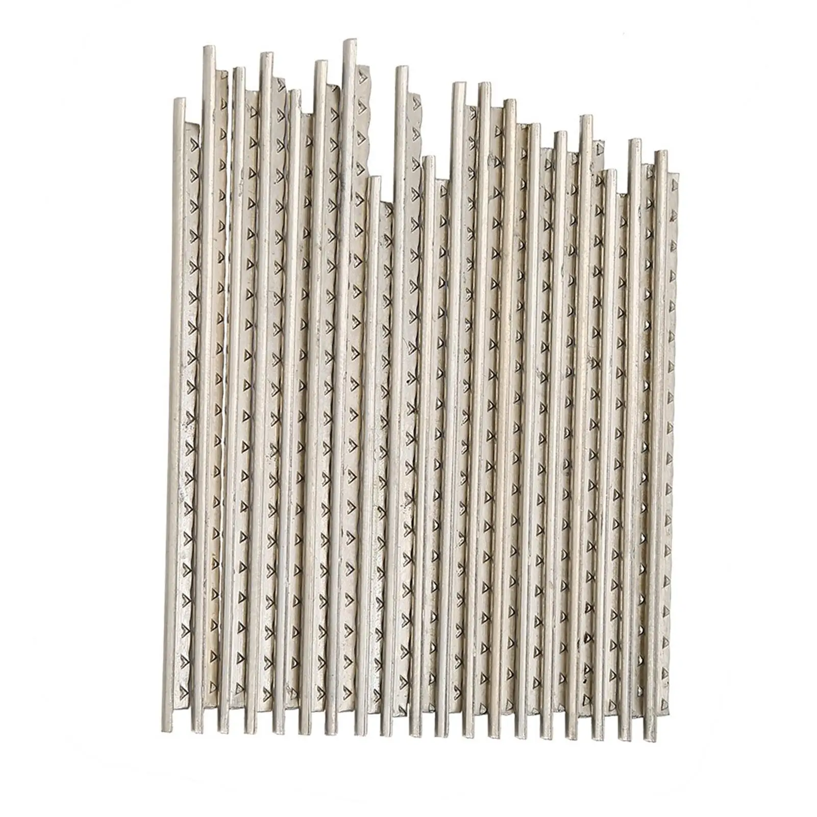 19Pcs 2.0mm Guitar Fret Wire Set - Silver, White Copper & Brass Replacement Parts for classical Guitars