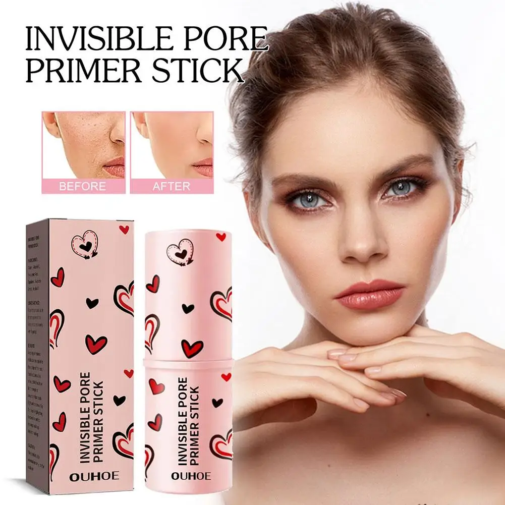 Unsichtbare Poren Primer Stick feuchtigkeit spendende Make-up Primer Stick Gesicht Radiergummi Poren aufhellen Concealer Gesicht Poren unsichtbare Isola r7z8