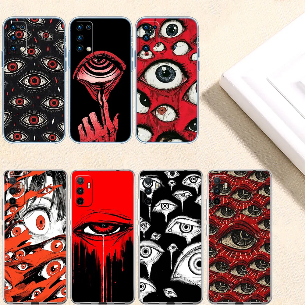 IF25 Чехол для телефона Spooky Scary Face Eyes для LG K22 K30 K40 K40S K41 K42 K50 K50S K51 K51S K52 K61 K62 K71 K92 Q60 Q61 V40 V50 V60