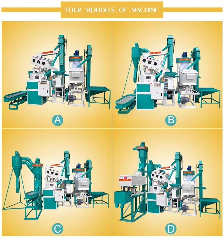 15TPD Commercial Rice Mill Production Line Complete Rice Milling Machine Plant in Ghana