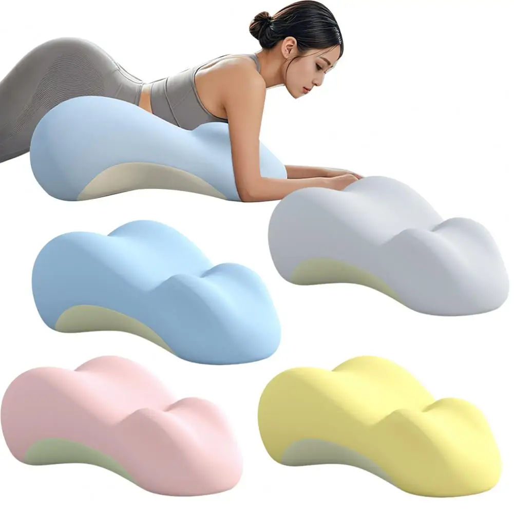 

Couple Sleeping Pillow Memory Foam Wedge Cushion Hygienic Breathable Cover High Elastic Core Ergonomic Design Butt Cushion