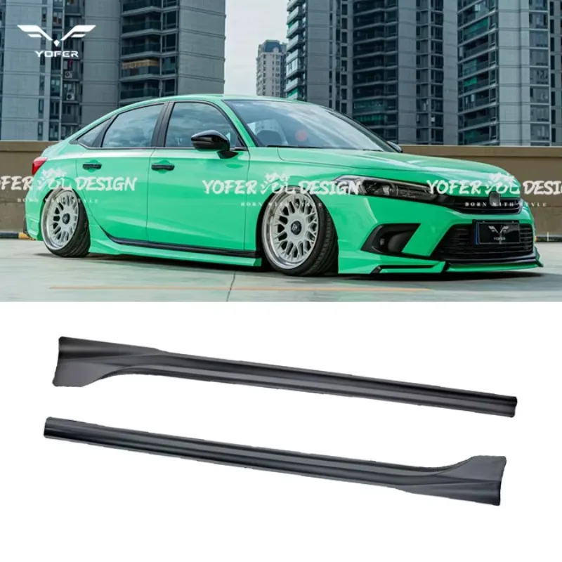 Yofer Primer Body Kit Parts Universal Bumpers Aprons Side Skirts Auto Accessories for civ-ic2021 2022 2023 2024 2025STOCK