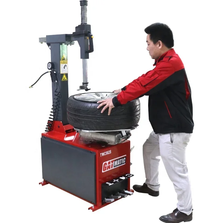 Car Mobile Manual Tilting Column Changer Tyre Tire Changer Machine And Wheel Balancer Combo Set