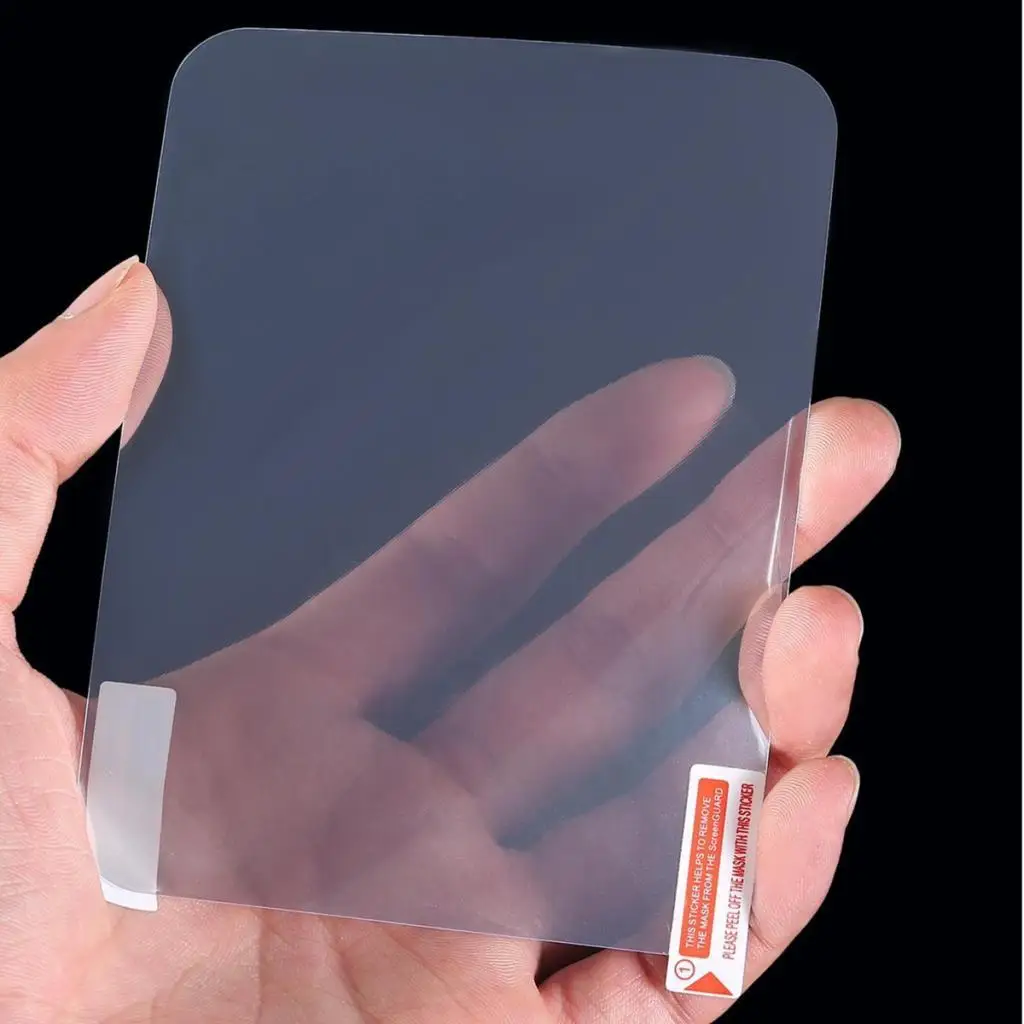 HD HUD عاكس فيلم شفاف PET حامي الشاشة المضادة للوهج لعرض هاتف السيارة رئيس يصل