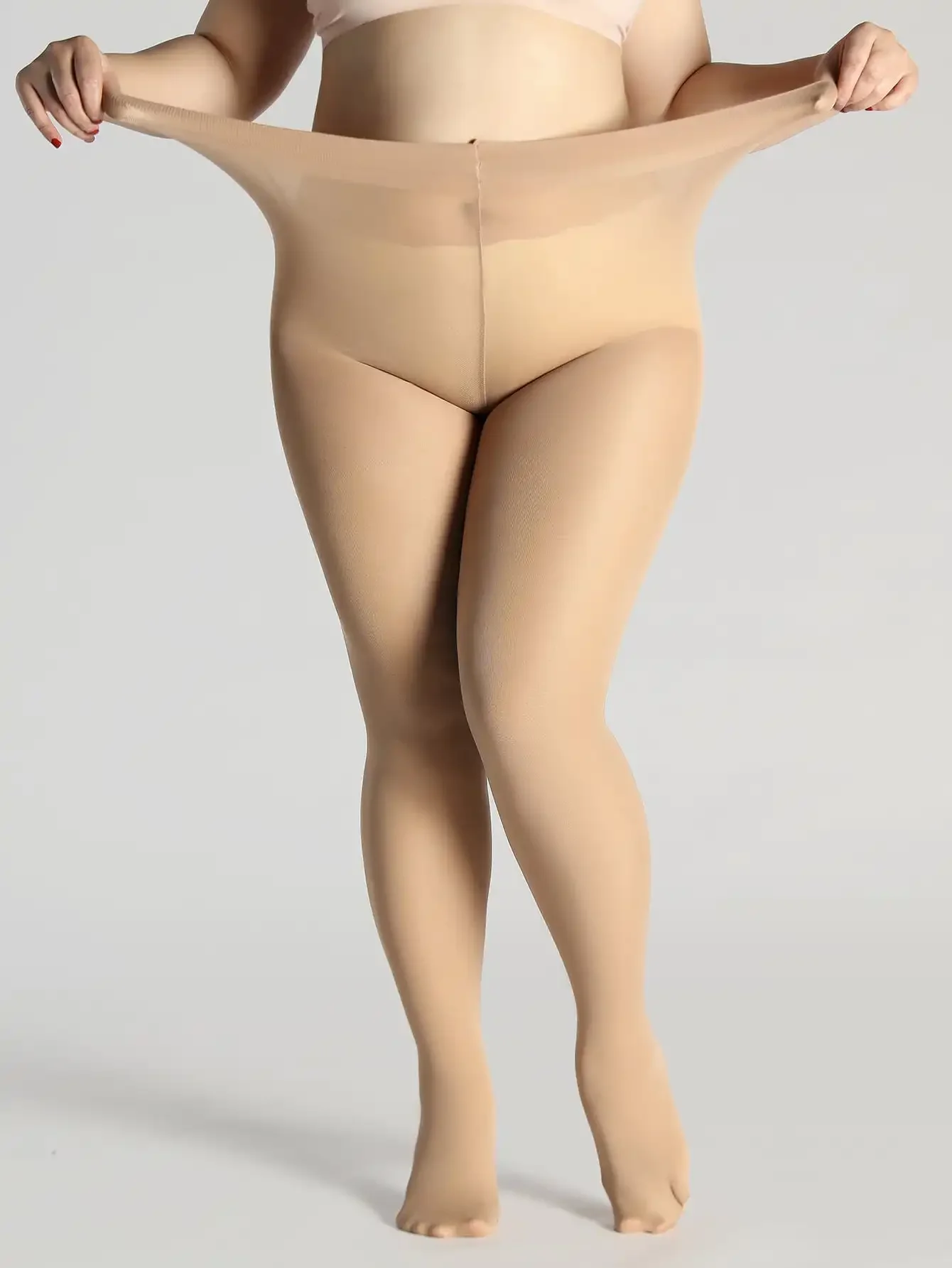 

A pair of women's black tights plus size fashion plus size pantyhose