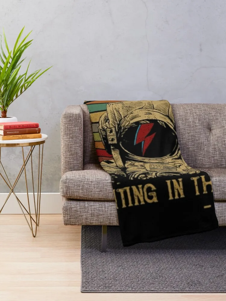 Men Women David Gift Bowie There's A Atarman Throw Blanket Soft Bed Blankets For Sofa