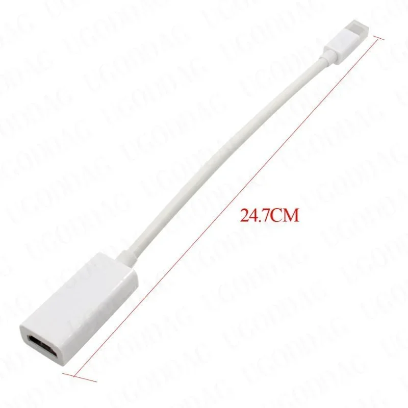 Mini DP Dislay Port to HDMI-Compatible Cable Adapter Thunderbolt Mini Display Port Display Port to HDTV Converter For Mac Pro