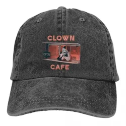 Pure Color Dad Hats Terrifier Horror Films Clown Cafe Women's Hat Sun Visor Baseball Caps Male Hip Hop Sports Cap