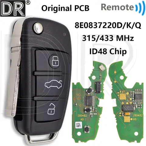 10 best sales audi a4 b7 key - №5