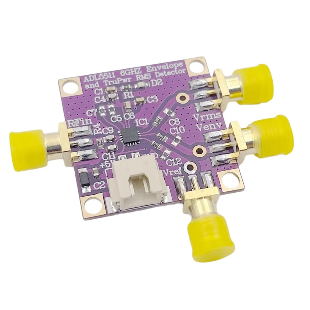 A002 ADL5511 6GHz Envelope and TruPwr RMS Detector AM Demodulator 50ohms Accessory with SMA Female Connector