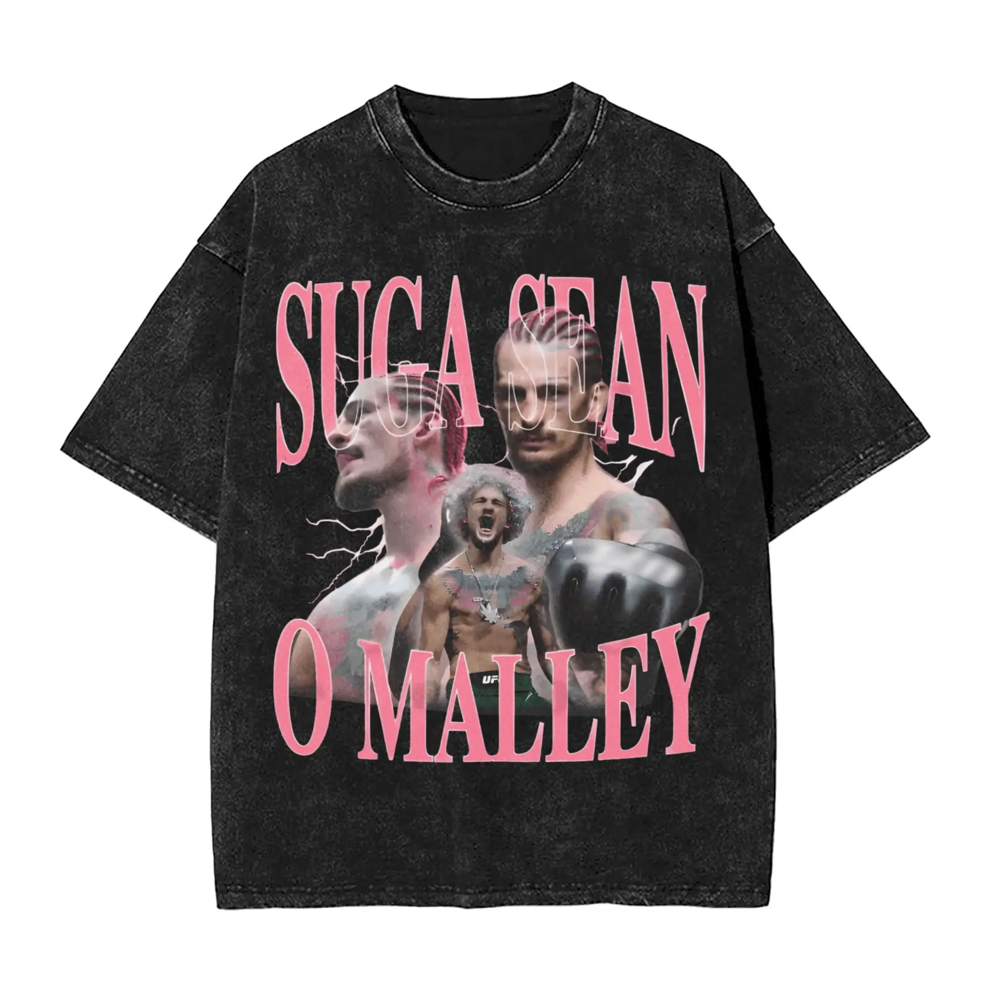 

Creative Sean O'malley T-Shirts Men O Neck 100% Cotton Washed T Shirt Short Sleeve Tee Shirt Summer Clothing
