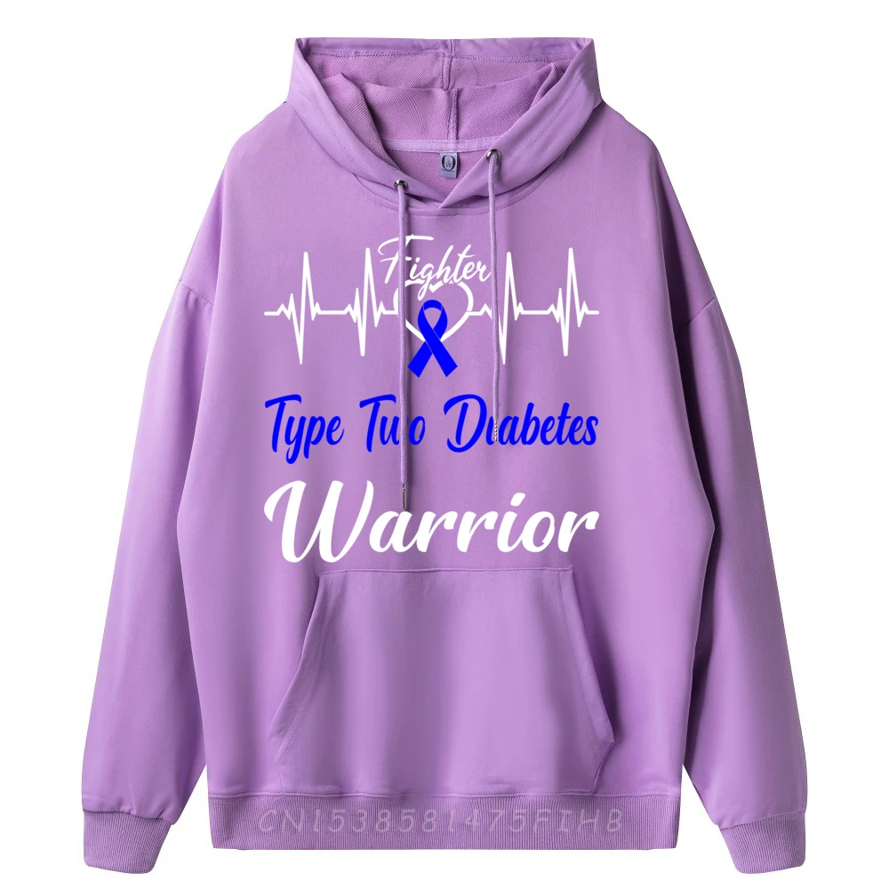 Type Two Diabetes Diabetic T2d Fighter Warrior Heartbeat Graphic Sweatshirts Camisetas De Hombre Big And Tall