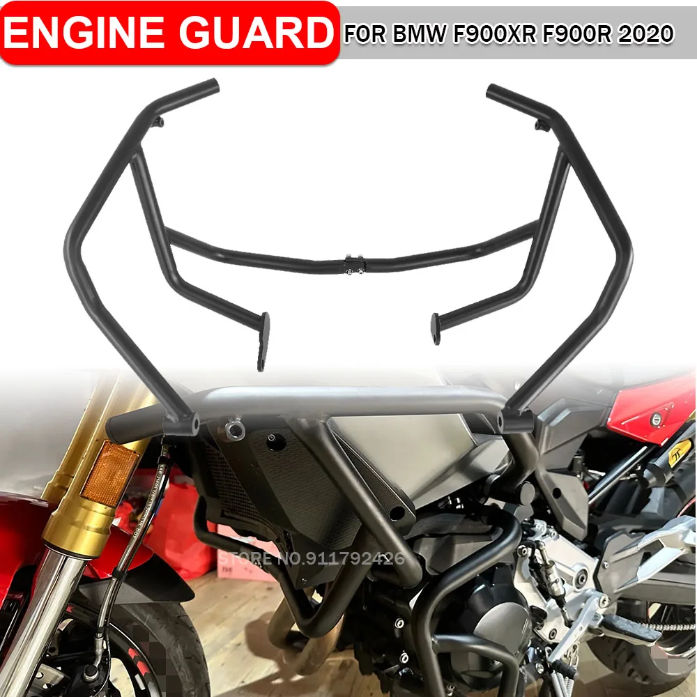 

For BMW F900R 2021 F900XR 2020 F 900 R XR Motorcycle Upper Pole Bumper Protection Fairing Frame Protect Crash Bars Engine Guard