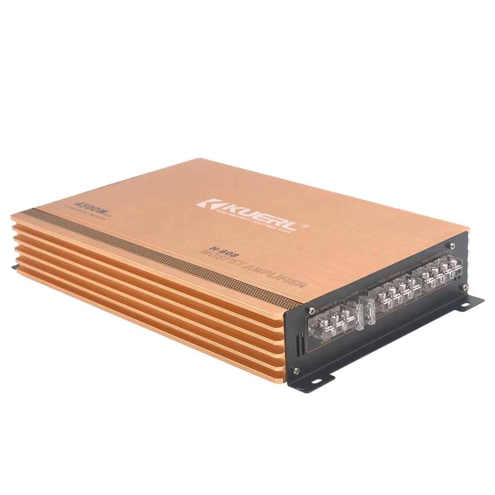 

Hot Selling 4500W High Power Amplifier 12V Class AB Car Audio Amplifier 4 Channel
