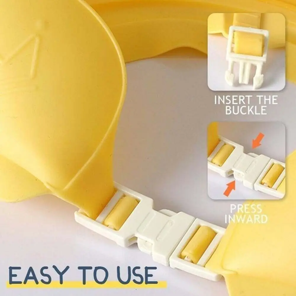 Children Crown Shape Prevent Water Into Ear Protect Children Hair Washing Shield Hat Baby Shower Hat  Bath Cap Shampoo Cap