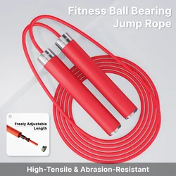 Boxing Jump rope sport Excercise Adults lose weight Diet Length Adjustable Jumping Rope for Beginners Dual Ball Bearing Design