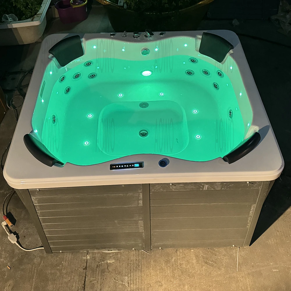 Spa Tubs Dual Zone Swim Spa Outdoor Bathmate Hydromax For 4 People Color Bottom Wave Pool Jacuzziss Jakuzi Spa Tubs &sauna Rooms