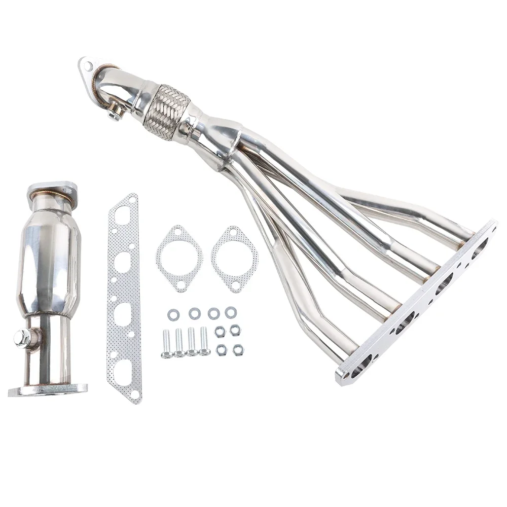 NWE For Mini Cooper Base S R53 1.6L Engine Manifold Long Tube Stainless Steel Exhaust Headers