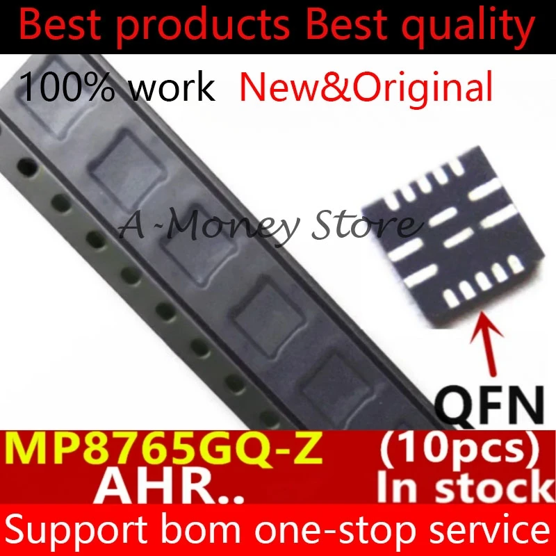 (10pcs)MP8765GQ-Z MP8765GQ MP8765 AHR* AHRF AHRK AHRH AHRG QFN-16