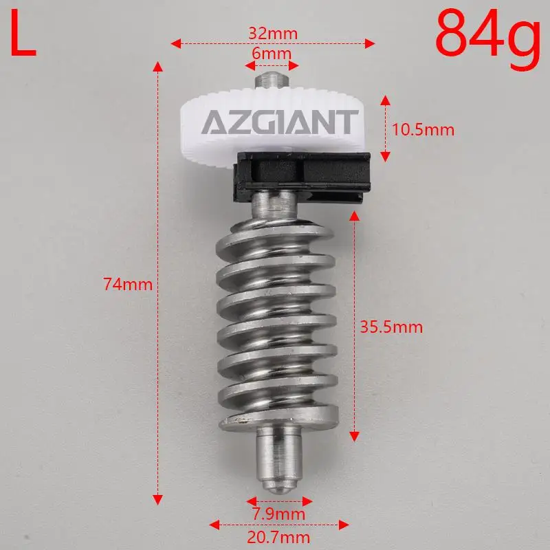 AZGIANT 42 Teeth Car Seat Height Adjustment Actuator Gear for Porsche Cayenne MK1 9PA Audi S6 C6 Q7 4L 4M wear resistant tools
