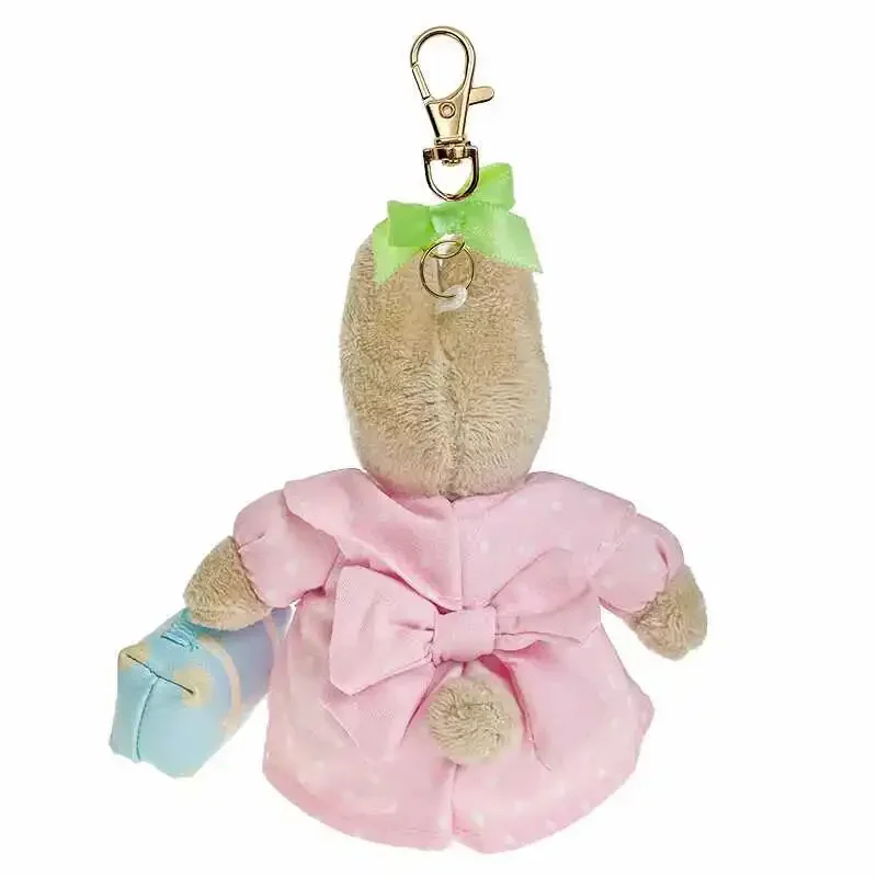 Crema Marrón de julio de 2024 EE. UU. Versión hermosa muñeca colgante decorativo monedero llavero almacenamiento bolsa de cosméticos Anime juguete de peluche