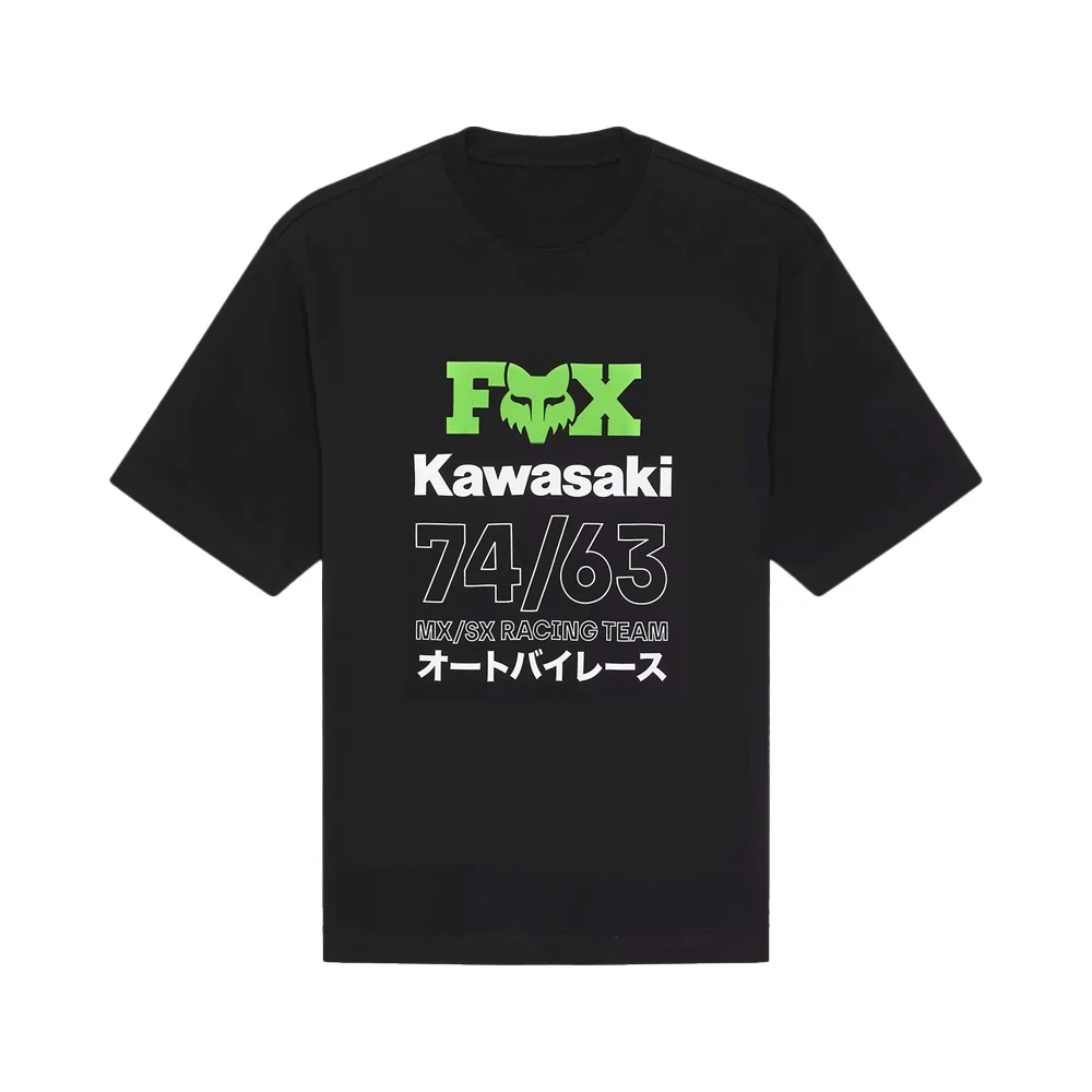 

Fashion Kawasaki Graphic T-shirt Unisex Outdoor Cycling Summer Classic Tee Adults Loose Exercise Off-road Motorcycle Jersey