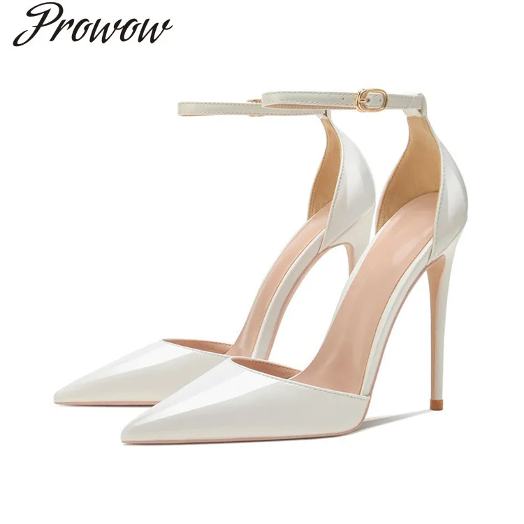 

Новые женские туфли на высоком каблуке с одним словом и ремешком на заостренном тонком каблуке 12 см, сандалии-лодочки, женская обувь