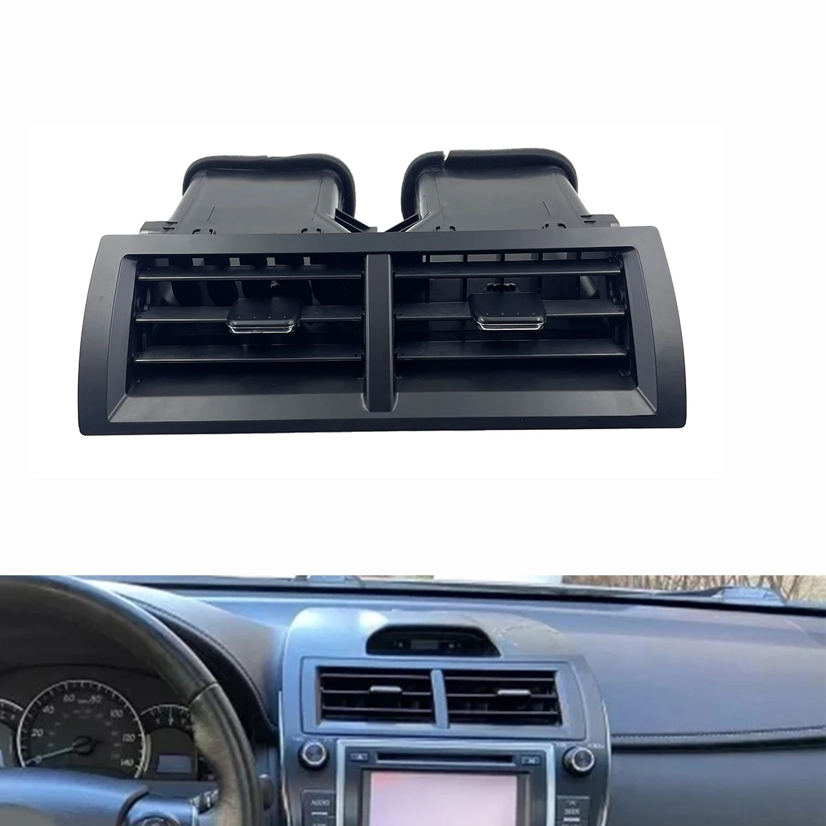 Ruili601 Dash Console Air Conditioner Outlet for Toyota For Camry 2011-2017 5566006190 55660 06190 55660-06190