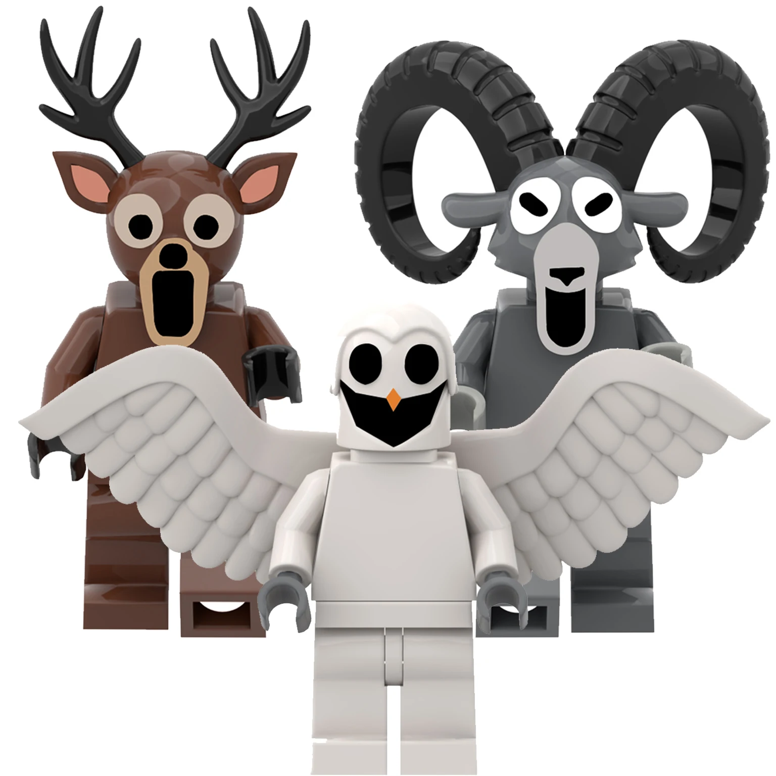 حار 99 ليال في الغابة الغزلان اللبنات مجموعة 99 ليال في الغابة الغزلان كتل للفتيات الفتيان اللعب هدايا عيد الميلاد