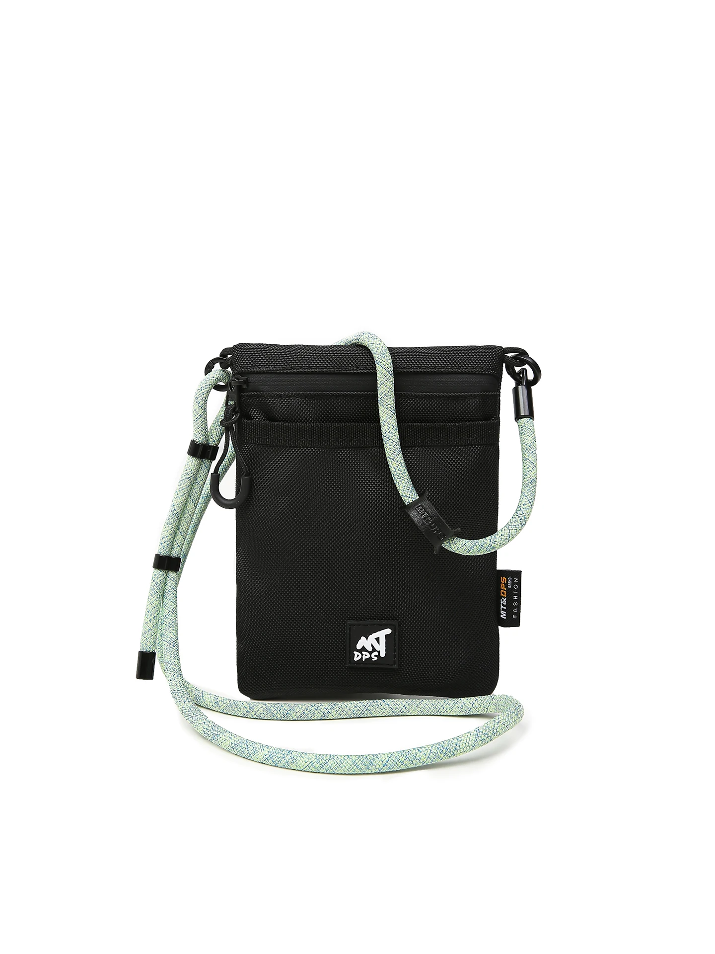Unisex Lightweight Crossbody Phone Bag Adjustable Strap Outdoor Functional Style Neutral Bucket Shape Pure Color for Youth