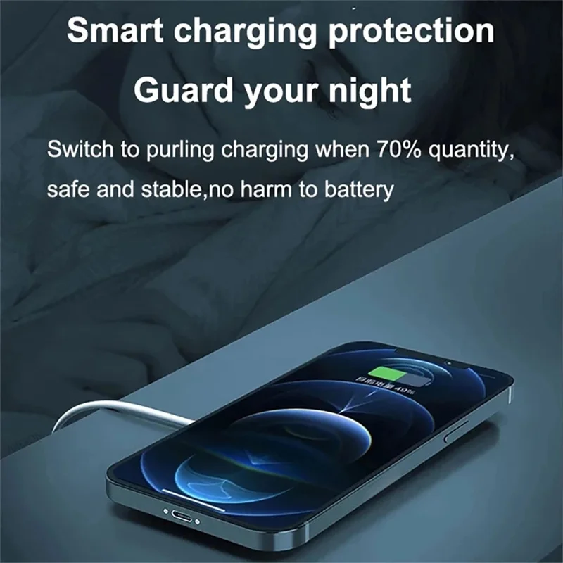 15W Magnetic Wireless Charger Fast Charging Stand for Iphone 15 14 Pro Max Airpods for Samsung S23 Ultra Chargers Dock Station