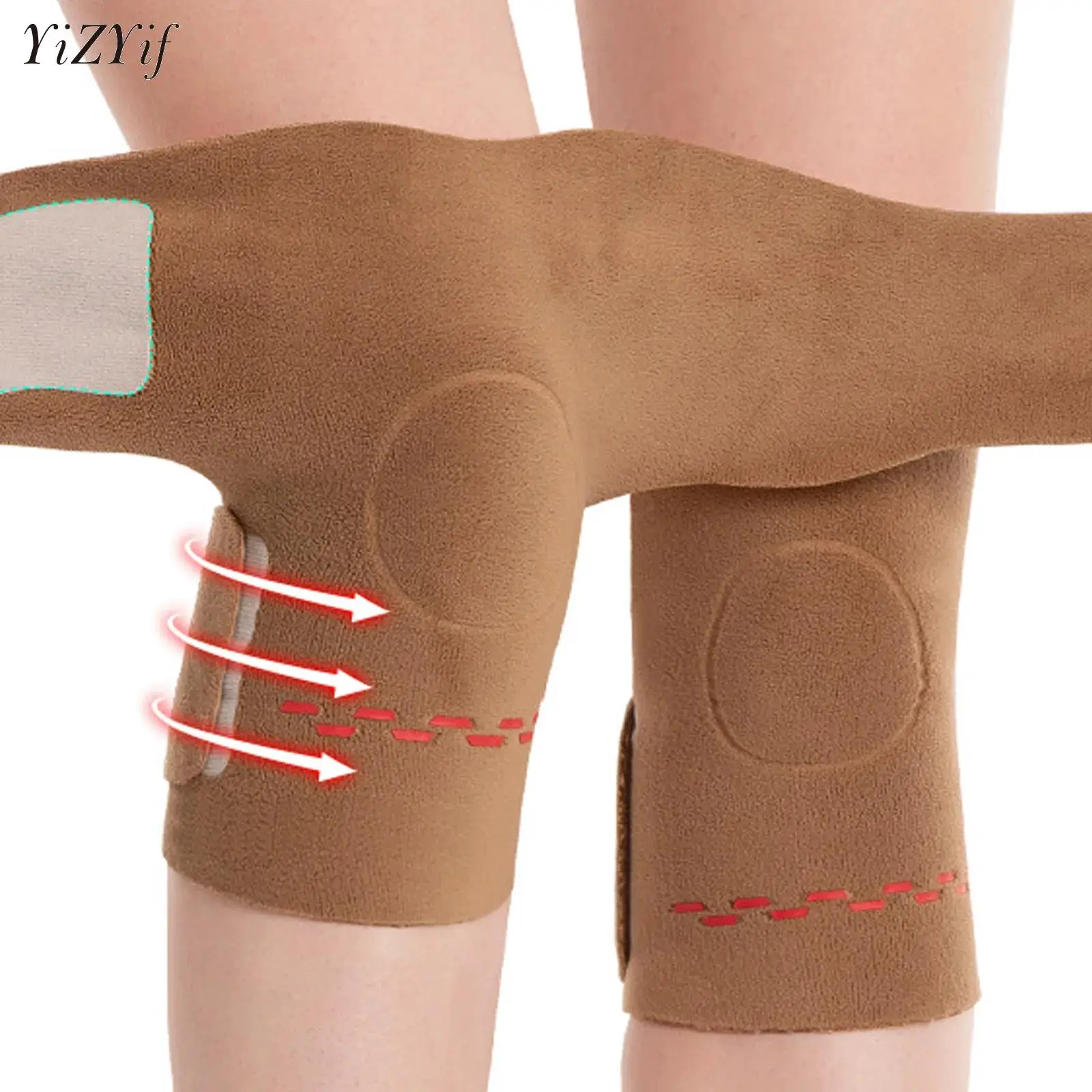 

Leg Warm Knee Sleeve Thickened Fleece Knee Pad Men Women Winter Anti-Cold Knee Sleeves Sports Skiiing Leg Protector Knee Sleeve