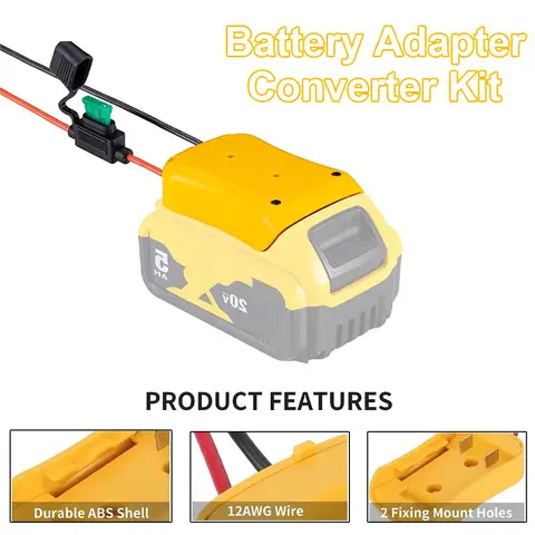 Car Jump Starter Car Booster for Dewalt 18V 20V Battery DCB203 DCB230 Emergency Booster Starting Device Jump Start Tool