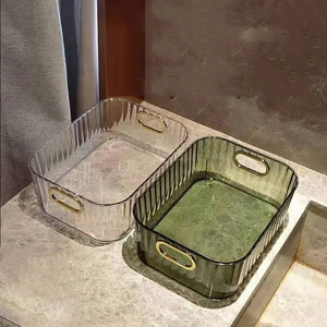 Tischspeicherbox für Hautpflegekosmetik, Abdeckung, Gesichtsmaske, Klassifizierungskorb, Lippenstift Rack, 1PC 8 Hauptverkaufskorb mit Deckel - №4