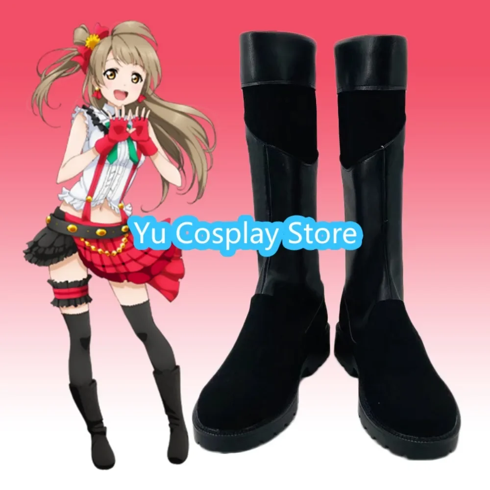 

Ю Косплей Магазин Love Live! Котори Минами Обувь для косплея Аниме Конвенция Аниме Игра Обувь для ролевых игр Сапоги Хэллоуин Вечеринка