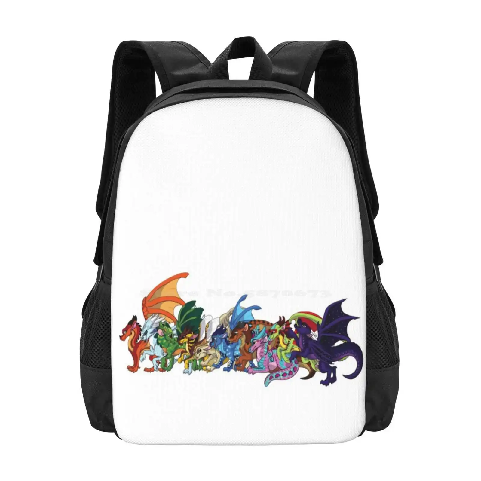 Wings Of Fire Dragonets Pattern Design Laptop Travel School Bags All The Wings Of Fire Tribes As Dragonets