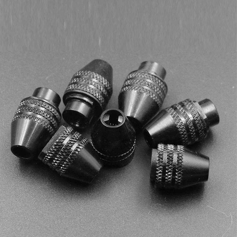 New 0.3-3.2mm Multi Drill Chuck Keyless For  Rotary Tools Keyless Drill Bit Chucks Adapter Converter Universal Mini Chuck