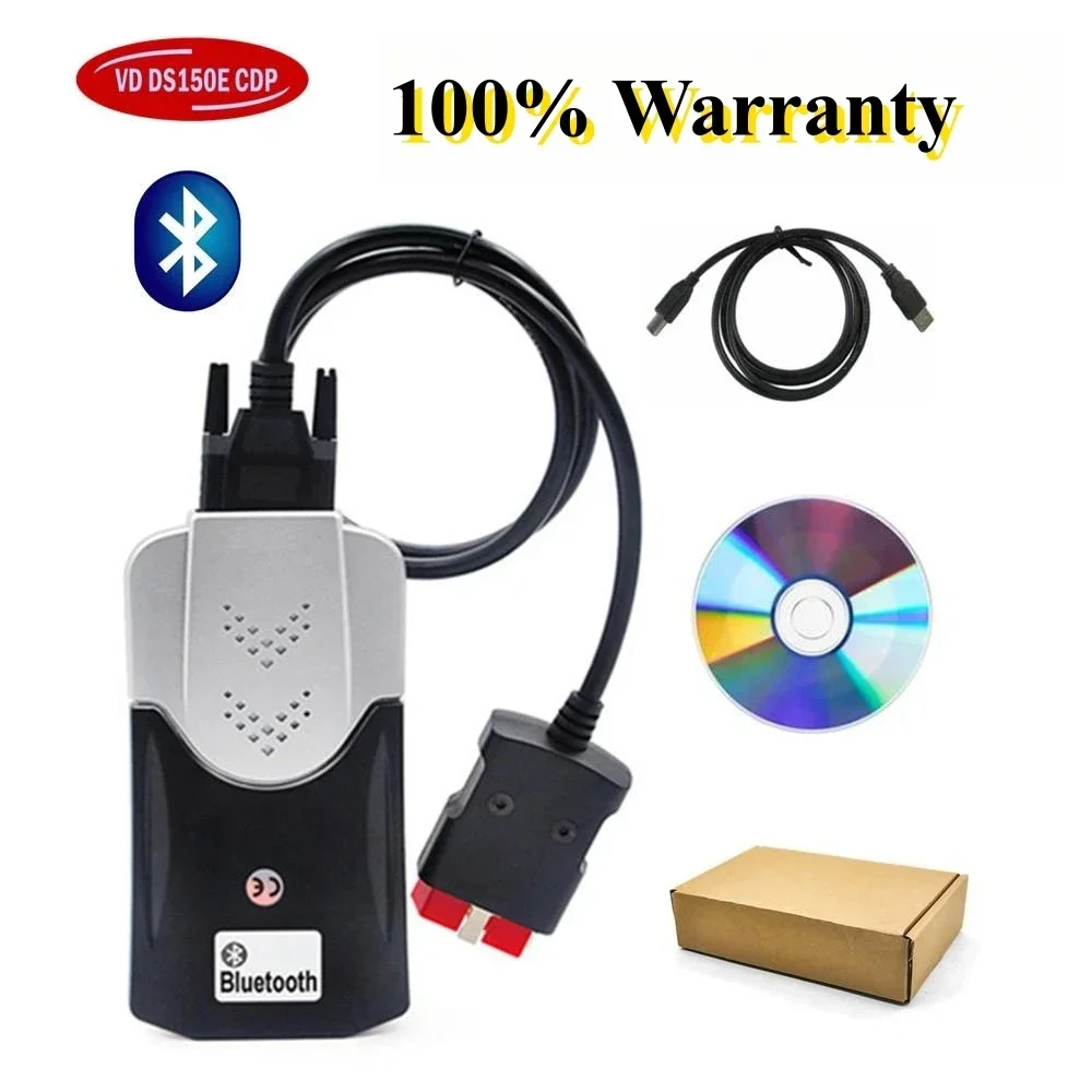 2023 New Vci Vd  2021.11 Keygen for VD Ds150e Cdp with Bluetooth TNESF DELPHIS ORPDC Obd Scanner Cars Trucks Diagnostic Tools