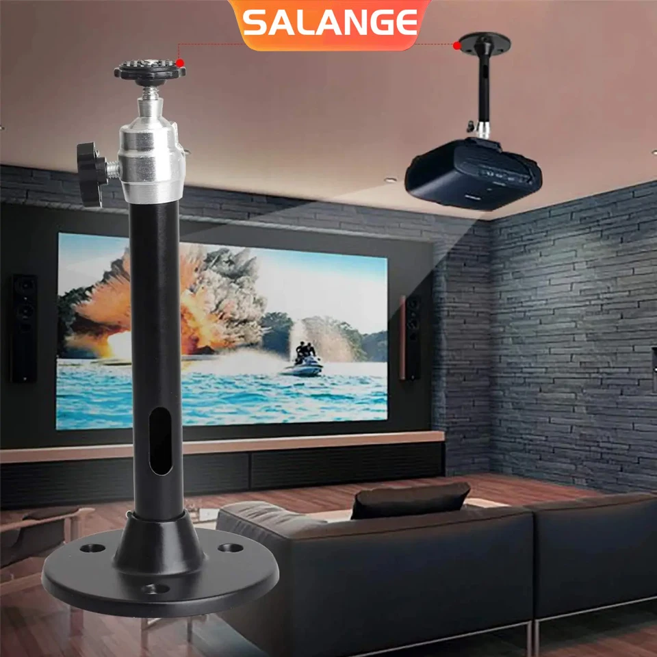 

Мини-проектор Salange, настенное крепление, подставка, потолочный кронштейн, держатель для YG300 J15 HY320, мини-светодиодный DLP-проектор DV, веб-камера безопасности