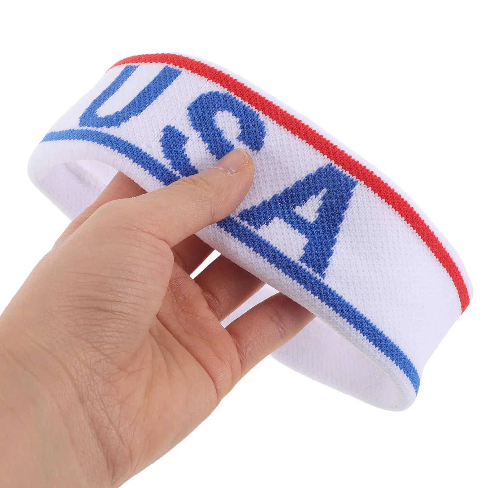 Sports Headband Wristband Set Quick Dry Secure Fit Sweatbands for Tennis Running Yoga Fitness