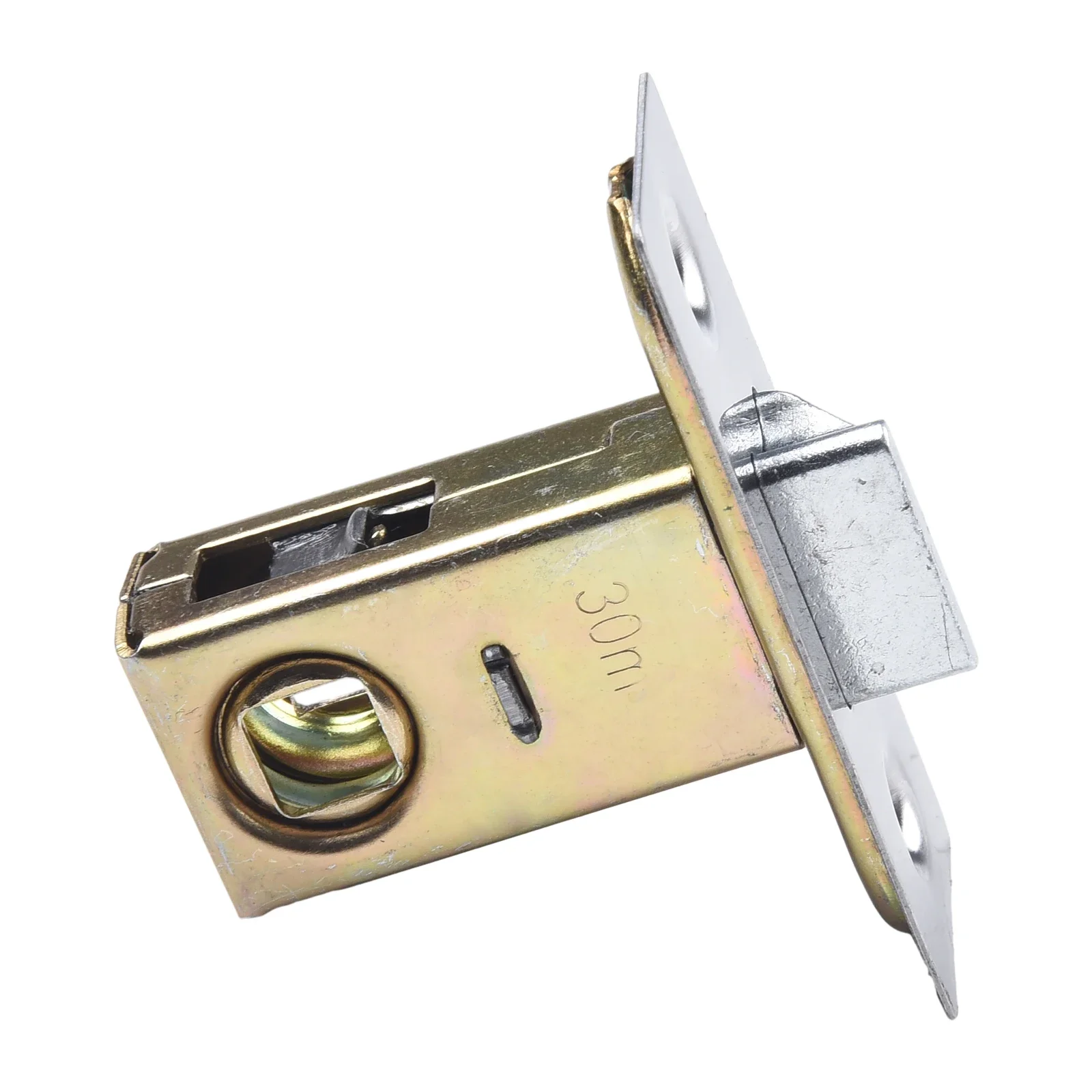 30mm-45mm Flat Tongue Lock Mortice Tubular Latch Stainess Steel Internal Door Bolt Facility Sprung Catch For Bathroom Toilet