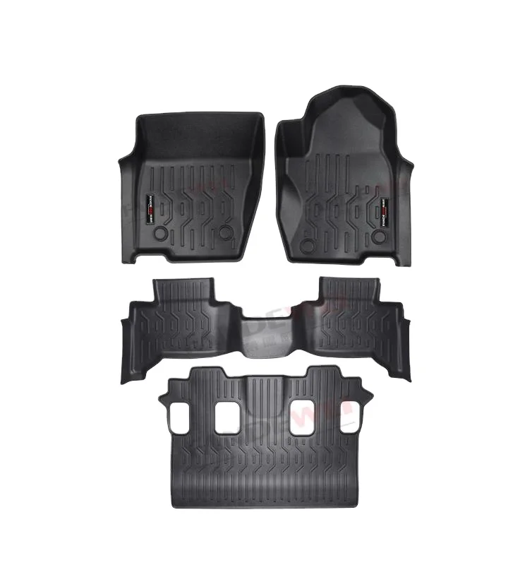 Waterproof Car Mat for TOYOTA Land Cruiser LC250 RHD Car Foot Pads Car floor liner Boot Liners Carpet