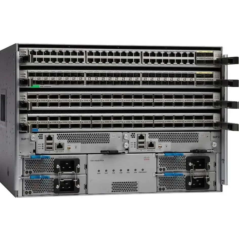 N9K-C9504-B3-E  New And Original  Rack-mountable 7U Static IP routing